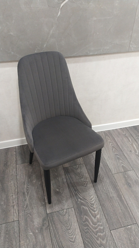 Стул на металлокаркасе Kora green / black фото покупателя 477