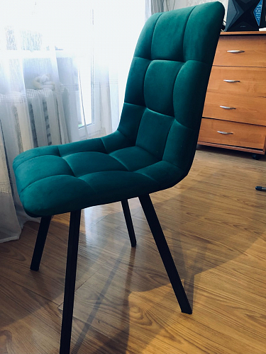 Комплект стульев Чилли 2 шт бежевый / черный фото покупателя 753