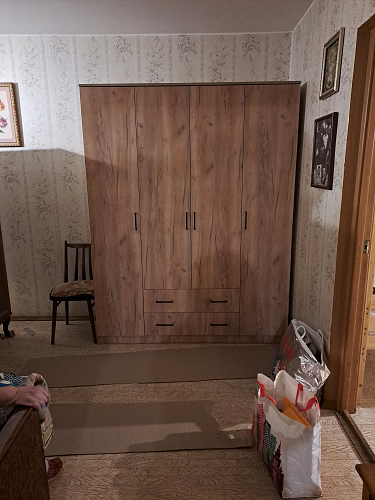 Шкаф Валетта дуб золотой фото покупателя 1