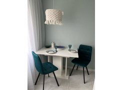 Стул на металлокаркасе Чилли розовый / черный каркас фото покупателя 405