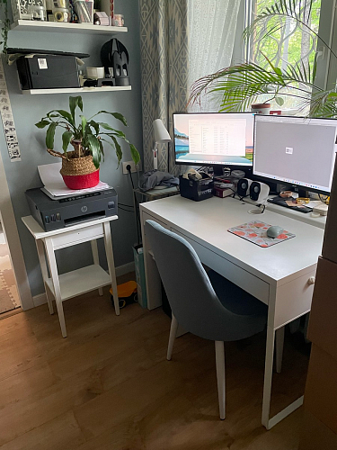 Стул на металлокаркасе Kora black / gray фото покупателя 104