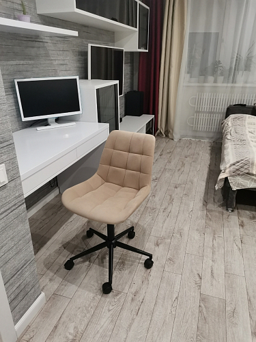 Компьютерное кресло Честер голубой (velutto 47 ) / черный фото покупателя 19