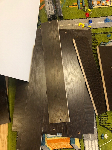 Стол письменный СП4 венге / дуб молочный фото покупателя 7