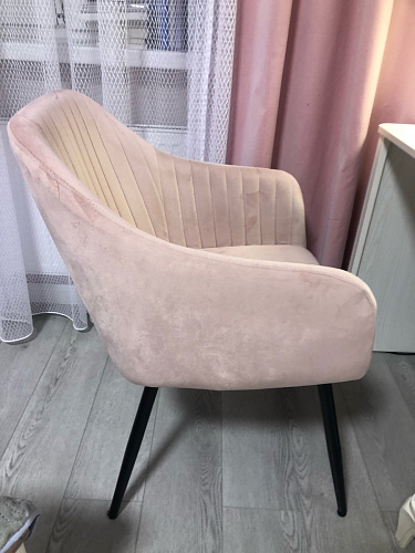 Стул на металлокаркасе Slam розовый фото покупателя 29