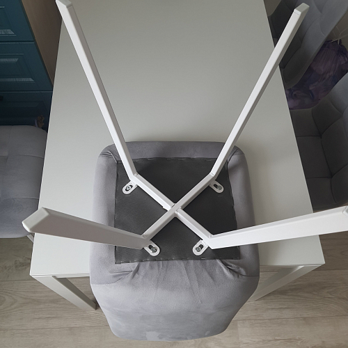 Комплект стульев Чилли 2 шт бежевый / черный фото покупателя 1248