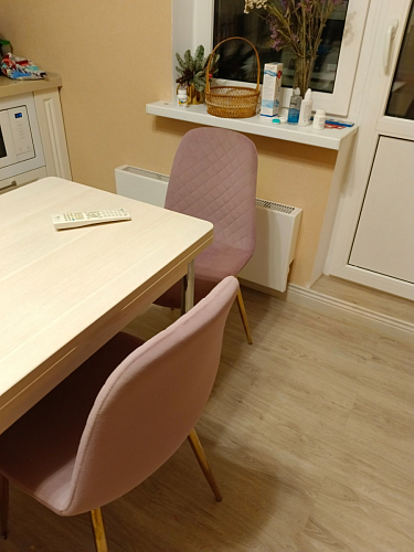 Стул на металлокаркасе Dabl 01 champagne / gold фото покупателя 79