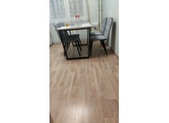 Деревянный стол Лота Лофт 120(160)х75 черный матовый / бетон светлый фото покупателя 389