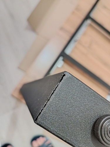 Деревянный стол Лота Лофт 140х80 белый матовый / бетон светлый фото покупателя 153