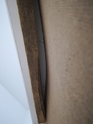 Диван Кельвин 140 коричневый микровельвет / бежевая экокожа фото покупателя 3