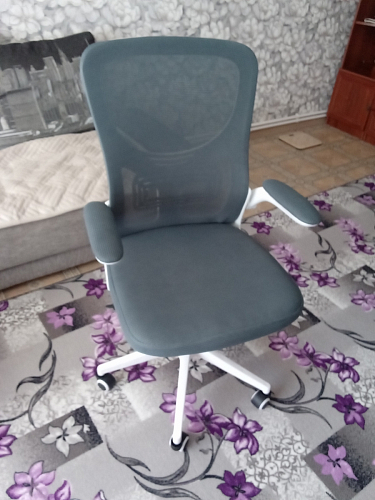 Компьютерное кресло Konfi dark gray / pink / white фото покупателя 148