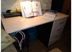 Стол письменный СП4 венге / дуб молочный фото покупателя 24