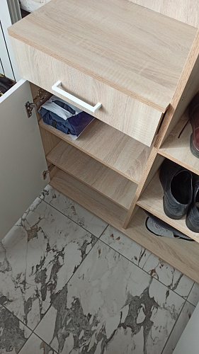 Готовая прихожая Пети дуб сонома / белый фото покупателя 35