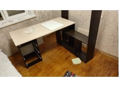 Стол компьютерный Джаз-15 белый правый фото покупателя 4