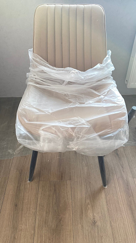 Стул на металлокаркасе Седа К крутящийся светло-серый / белый фото покупателя 118