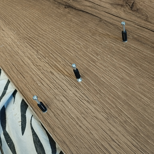 Письменный стол Клер Лофт дуб делано светлый / белый матовый фото покупателя 13