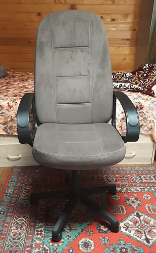 Компьютерное кресло СН747 серое фото покупателя 7