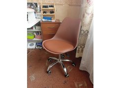 Компьютерное кресло Kolin с подушкой clear / white фото покупателя 581