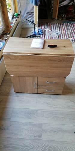 Стол-тумба дуб сонома фото покупателя 81