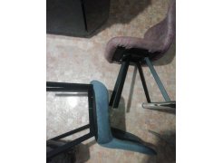 Стул на металлокаркасе Челси светло-серый / черный каркас фото покупателя 181