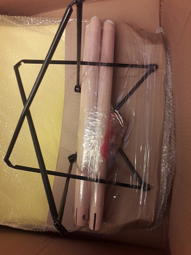 Стул Cindy Eames mod. 001 khaki / natural фото покупателя 476