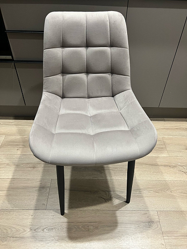 Стул на металлокаркасе Челси коричневый велюр (california 238) / белый фото покупателя 30