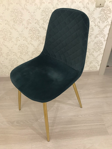 Стул на металлокаркасе Dabl 01 champagne / gold фото покупателя 178