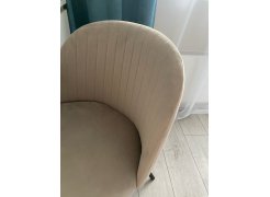 Стул на металлокаркасе Gabi 1 light purple / black фото покупателя 487