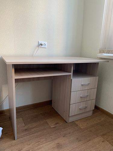 Стол письменный Бриз МДФ волна лайм / ясень светлый фото покупателя 131