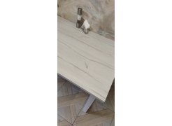 Стол Лота Лофт 140 25 мм черный матовый / бетон фото покупателя 664