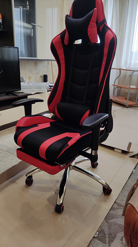 Компьютерное кресло Kano 1 red / black фото покупателя 77