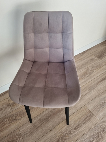 Стул на металлокаркасе Челси К бирюзовый / черный фото покупателя 147