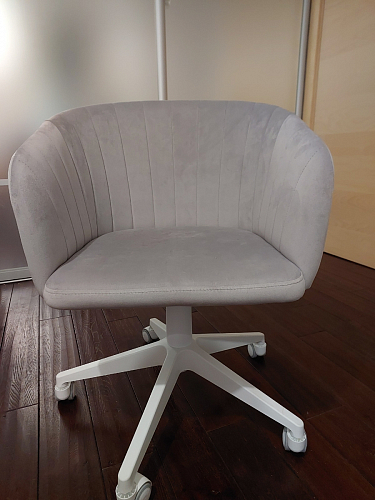 Компьютерное кресло Тибо confetti chocolate / белый фото покупателя 119