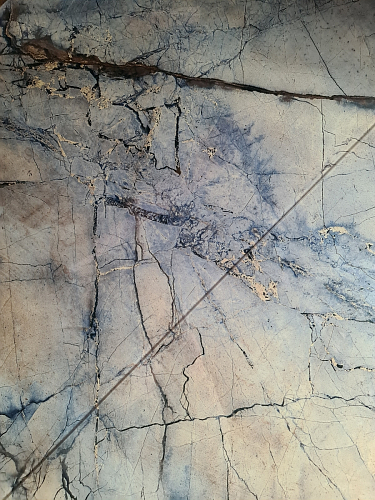 Стеклянный стол Кловис кианит / белый фото покупателя 2