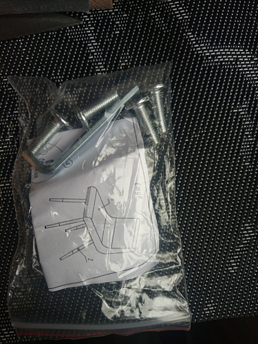 Обеденная группа Эделин темно-серый / бетон / черный матовый фото покупателя 10