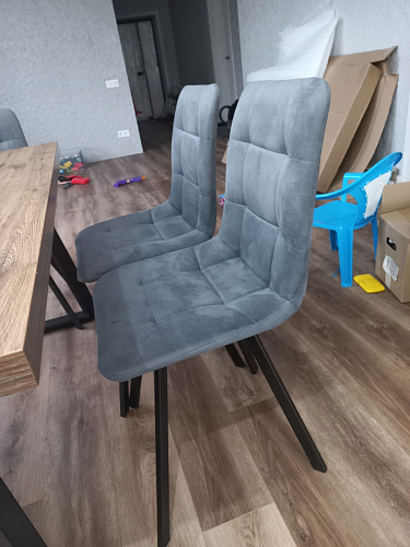 Стул Чилли 2 темно-серый  / черный фото покупателя 1032