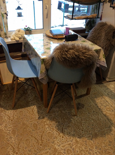 Стул Cindy Eames mod. 001 khaki / natural фото покупателя 170