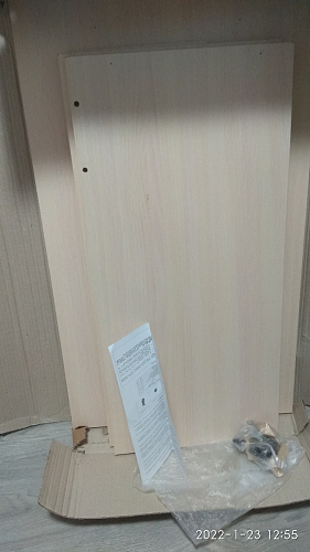 Стол письменный Kiwi белый - Уцененный экземпляр фото покупателя 66