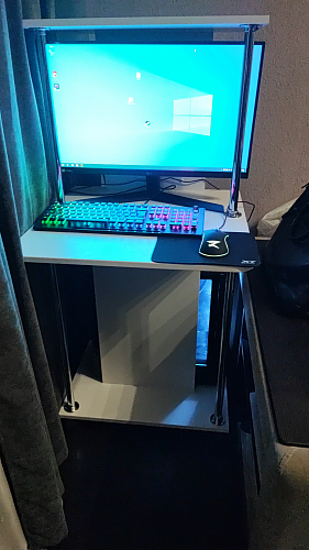 Компьютерный стол КСТ-12 венге фото покупателя 49