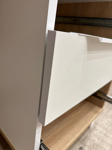 Компьютерный стол Комфорт 12.95 N дуб сонома / сатин фото покупателя 49