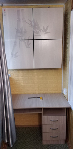 Стол письменный Бриз МДФ волна лайм / ясень светлый фото покупателя 104