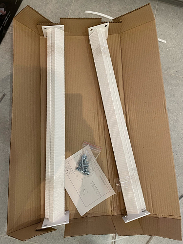 Стол Тринити Лофт 140 25 мм дуб делано темный / белый фото покупателя 147