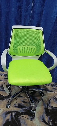 Компьютерное кресло Ergoplus light gray / white фото покупателя 18