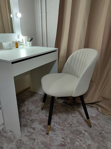 Стул на металлокаркасе Gabi wine red / black фото покупателя 303