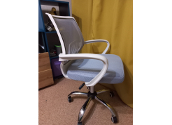 Компьютерное кресло Ergoplus light gray / white фото покупателя 4