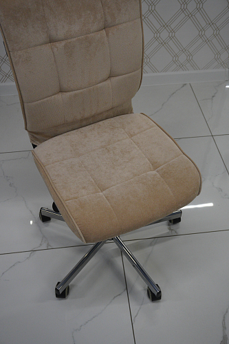 Компьютерное кресло Бюрократ CH-330M/velv86 голубой velvet 86 / крестовина металл из шоурума 3