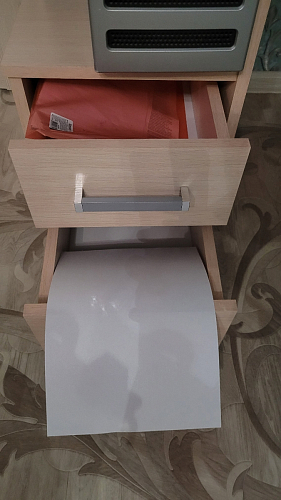 Стол компьютерный Джаз-24 правый венге фото покупателя 128