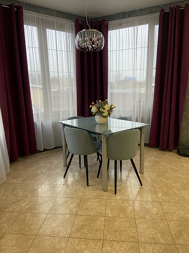 Стул на металлокаркасе Gabi dark beige / black / silver фото покупателя 727