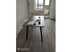 Стол Тринити Лофт 120 32 мм бетон / черный матовый фото покупателя 570