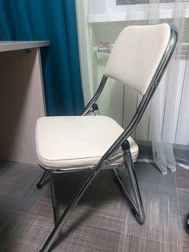 Стул Chair раскладной бежевый фото покупателя 4