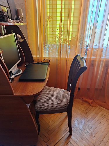 Деревянный стул Виньетта белый / лайн белый люкс фото покупателя 3